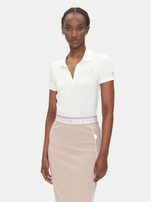 EA7 Emporio Armani Polo 7W000266 AF12500 U0005 Biały Regular Fit