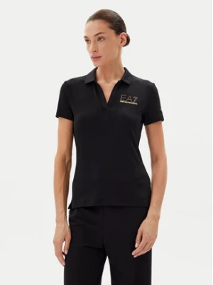 EA7 Emporio Armani Polo 7W000266 AF12500 UC001 Czarny Regular Fit