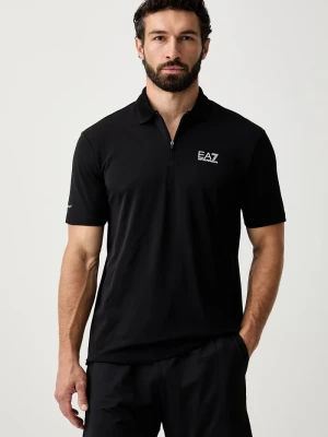 EA7 Emporio Armani polo męskie czarny