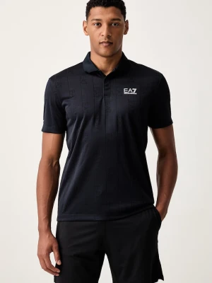 EA7 Emporio Armani polo męskie granatowy
