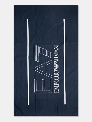 EA7 Emporio Armani ręcznik 160 x 90 cm kolor granatowy CC487.914002