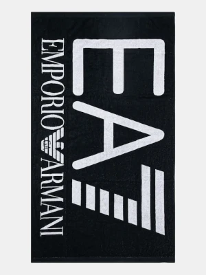 EA7 Emporio Armani ręcznik bawełniany kolor czarny AF13300.7X000102