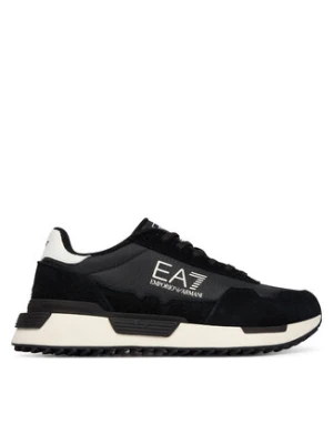 EA7 Emporio Armani Sneakersy 7X000380 AF19175 MC138 Czarny