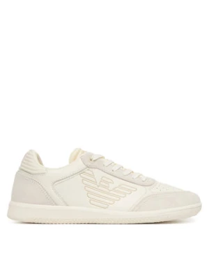 EA7 Emporio Armani Sneakersy 7X000405 AF19826 MZ599 Kremowy
