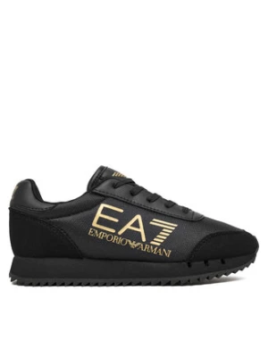 EA7 Emporio Armani Sneakersy 7Y000010 AF11981 MZ012 Czarny