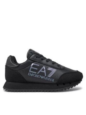 EA7 Emporio Armani Sneakersy 7Y000010 AF11981 MZ027 Czarny