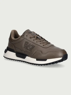 EA7 Emporio Armani sneakersy brązowy
