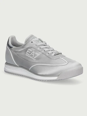 EA7 Emporio Armani sneakersy damskie srebrny