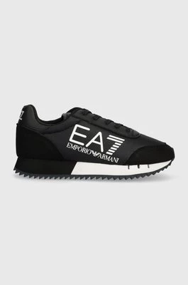 EA7 Emporio Armani sneakersy dziecięce kolor czarny