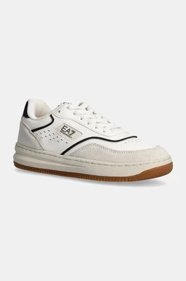 EA7 Emporio Armani sneakersy kolor beżowy XK405.X8X190