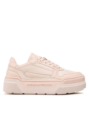 EA7 Emporio Armani Sneakersy X7X010 XK334 S505 Różowy