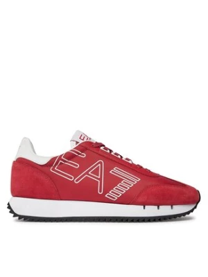 EA7 Emporio Armani Sneakersy X8X101 XK257 S850 Czerwony