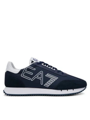 EA7 Emporio Armani Sneakersy X8X101 XK257 U449 Granatowy