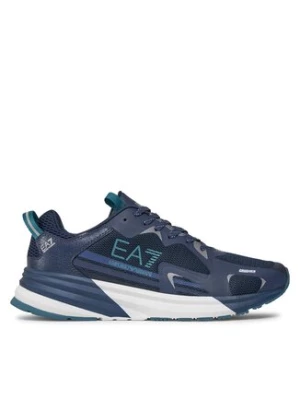 EA7 Emporio Armani Sneakersy X8X156 XK360 S981 Granatowy