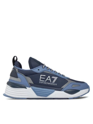 EA7 Emporio Armani Sneakersy X8X159 XK364 S988 Granatowy