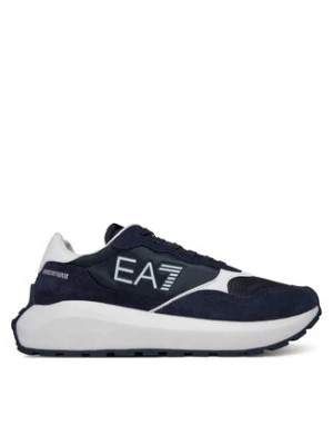 EA7 Emporio Armani Sneakersy X8X186 XK401 U473 Granatowy