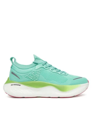 EA7 Emporio Armani Sneakersy X8X246 XK443 D134 Błękitny