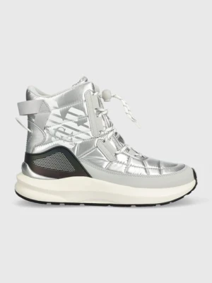 Zdjęcie produktu EA7 Emporio Armani śniegowce Snow Boot kolor srebrny