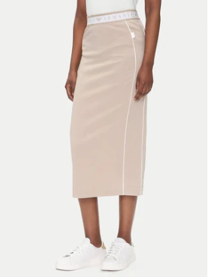 EA7 Emporio Armani Spódnica midi 7W000279 AF12501 U6155 Beżowy Regular Fit