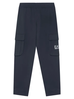 EA7 Emporio Armani Spodnie dresowe 7B000028 AF10380 UB102 Granatowy Regular Fit