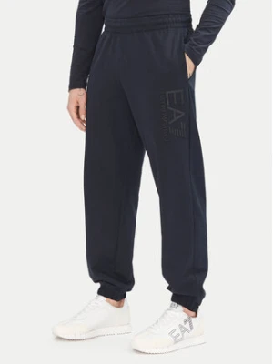 EA7 Emporio Armani Spodnie dresowe 7M000233 AF13512 UB102 Granatowy Regular Fit