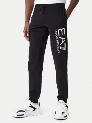 EA7 Emporio Armani Spodnie dresowe 7M001415 AF22266 UC001 Czarny Regular Fit