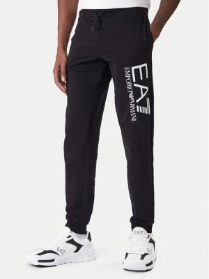 EA7 Emporio Armani Spodnie dresowe 7M001415 AF22266 UC001 Czarny Regular Fit
