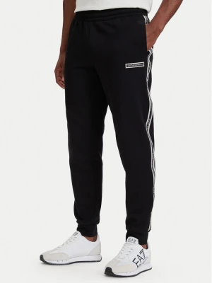 EA7 Emporio Armani Spodnie dresowe 7M002198 AF10377 UC001 Czarny Slim Fit