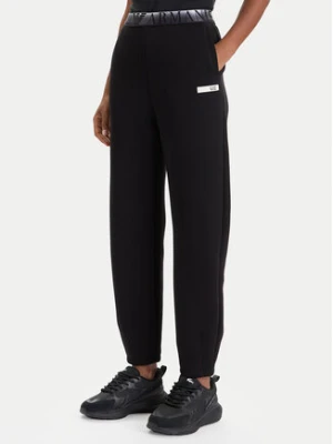 EA7 Emporio Armani Spodnie dresowe 7W000678 AF13151 UC001 Czarny Regular Fit