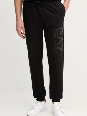 EA7 Emporio Armani spodnie dresowe bawełniane
