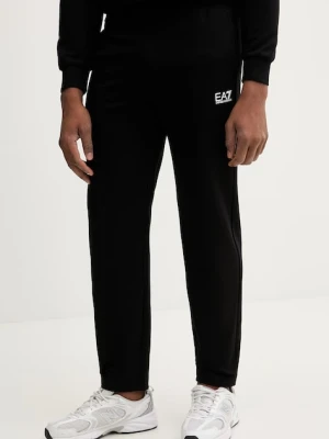 EA7 Emporio Armani spodnie dresowe bawełniane