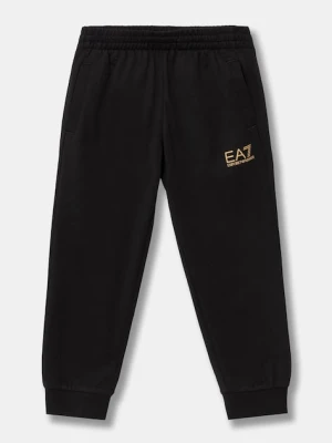 EA7 Emporio Armani spodnie dresowe bawełniane dziecięce