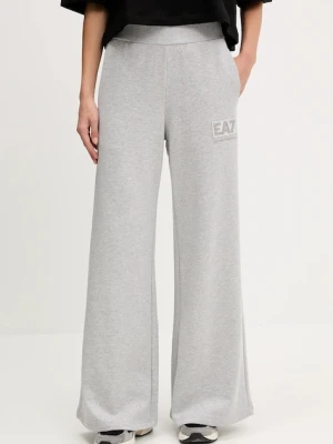 Zdjęcie produktu EA7 Emporio Armani spodnie dresowe damskie kolor szary melanżowe AF12473.7W000179