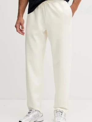 EA7 Emporio Armani spodnie dresowe męskie kolor beżowy gładkie AF13790.7X000133