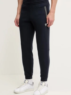 EA7 Emporio Armani spodnie dresowe męskie kolor granatowy gładkie PJ4EZ.8NPP63