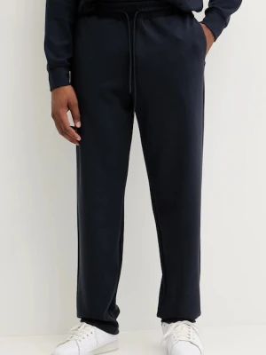 EA7 Emporio Armani spodnie dresowe męskie kolor niebieski gładkie AF13790.7X000133