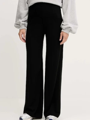 EA7 Emporio Armani spodnie z dodatkiem wełny