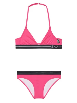 EA7 Emporio Armani Strój kąpielowy 7G000091 AF12213 Z4001 Różowy