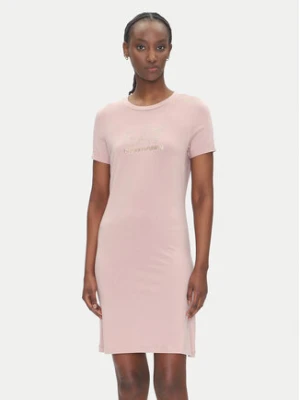 EA7 Emporio Armani Sukienka codzienna 7W000478 AF12500 U4079 Różowy Regular Fit