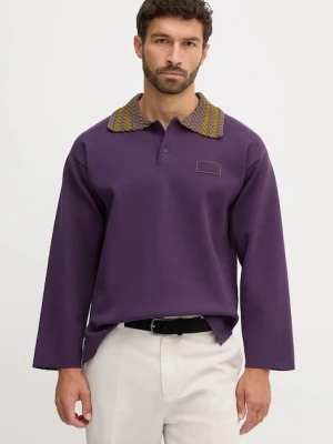 EA7 Emporio Armani sweter męski kolor fioletowy AF18425.7X000387