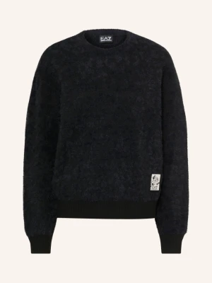 ea7 Emporio Armani Sweter schwarz CZARNY