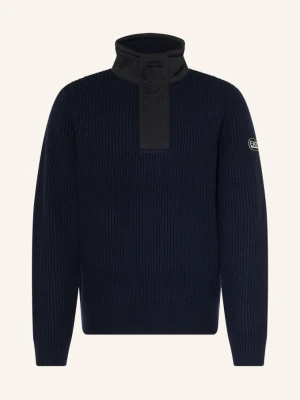 ea7 Emporio Armani Sweter Typu Troyer schwarz