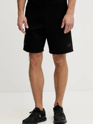 EA7 Emporio Armani szorty dresowe męskie z bawełną