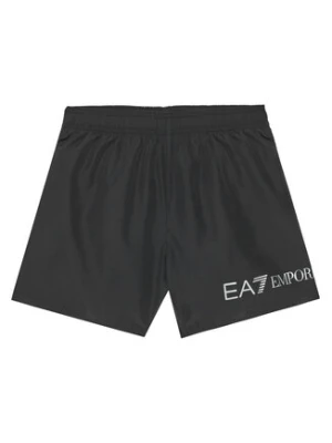 EA7 Emporio Armani Szorty kąpielowe 7B000109 AF13049 MC026 Czarny Regular Fit