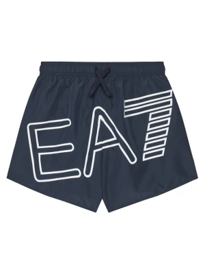 EA7 Emporio Armani Szorty kąpielowe 7B000109 AF17231 UB102 Granatowy Regular Fit