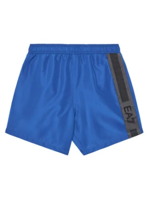 EA7 Emporio Armani Szorty kąpielowe 7B000247 AF13101 UB054 Niebieski Regular Fit