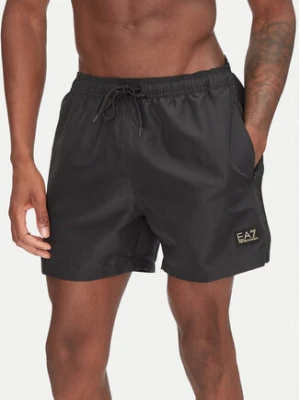EA7 Emporio Armani Szorty kąpielowe 7M000530 AF13241 UC001 Czarny Regular Fit