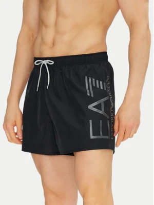EA7 Emporio Armani Szorty kąpielowe 7M000550 AF14497 MC026 Czarny Regular Fit
