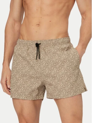 EA7 Emporio Armani Szorty kąpielowe 7M001677 AF21249 M6233 Beżowy Regular Fit
