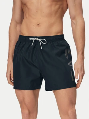 EA7 Emporio Armani Szorty kąpielowe 7M002001 AF14497 MC026 Czarny Regular Fit